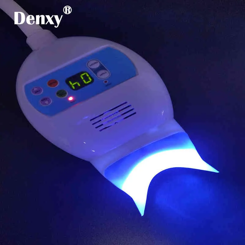 آلة تبييض الأسنان DENXY عالية القوة 8 LED مصباح احترافي حبة سطح المكتب DENETOP كرسي الأسنان البارد ضوء 220615