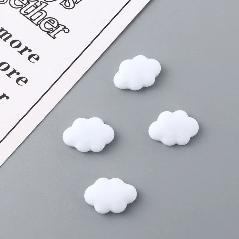 4 pièces aimants pour réfrigérateur dessin animé mignon nuage aimant pour réfrigérateur autocollant Message décoration de la maison 220718