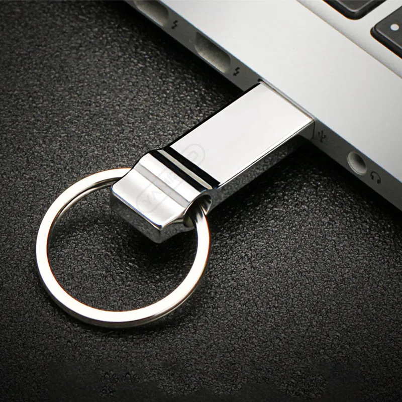 Hızlı Hızlı Metal USB Flash Drive 2.0 Kalem Sürücü 64GB 128GB USB Flash Bellek Çubuğu Taşınabilir Sabit Sürücü 32GB 16GB Pendrive USB Stick