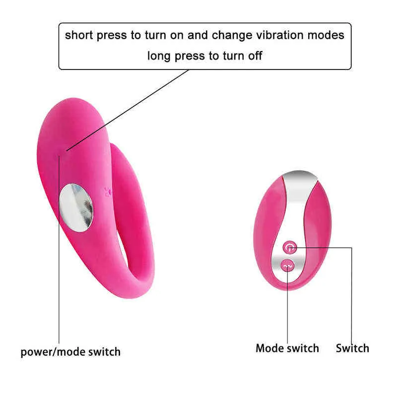 NXY Vibrators Couple Vibrator with Remote Control 10 Vibration Modes Clitoral g Spot Stimulator Usb Rechargeab_voghion.com