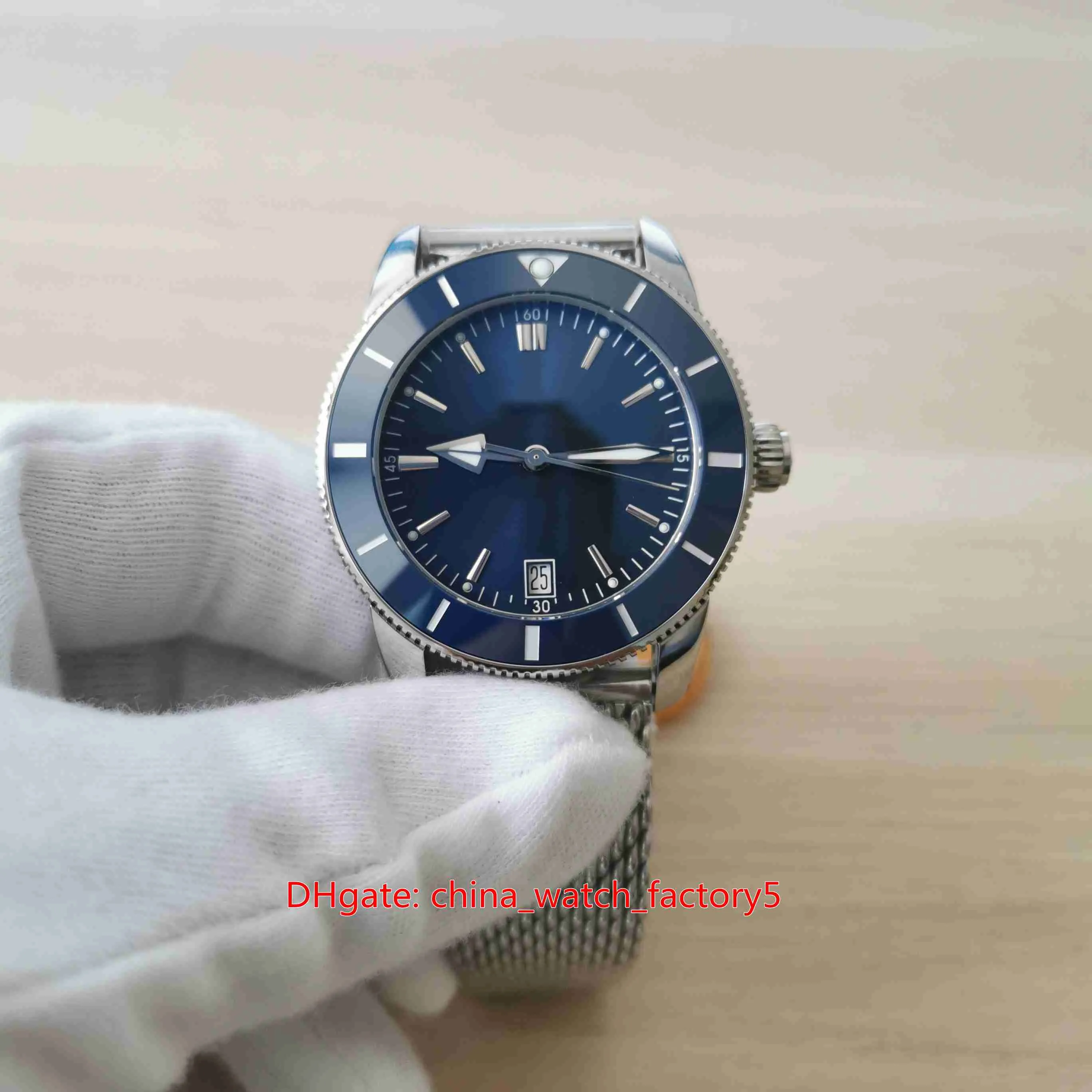 TW Maker Reloj para hombre de alta calidad 42 mm B20 AB2020161B1S1 Superocean Heritage Relojes de cristal de zafiro ETA 2824-2 Movimiento mecánico A202B
