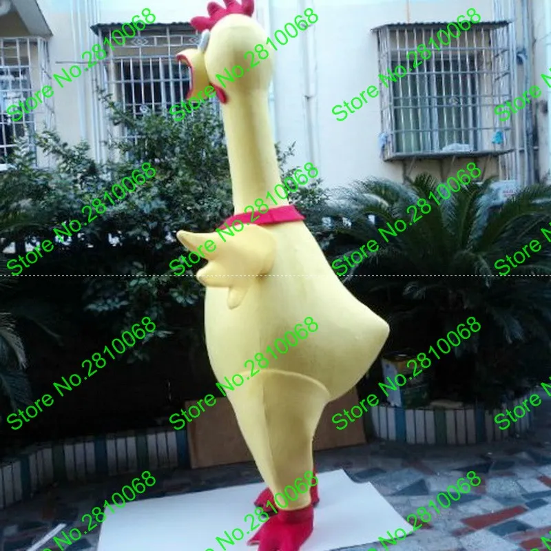 Mascot Doll Costume Make Eva Materiał krzyczący z kurczakiem kostiumy z kreskówki przyjęcie urodzinowe maskarada 979328f