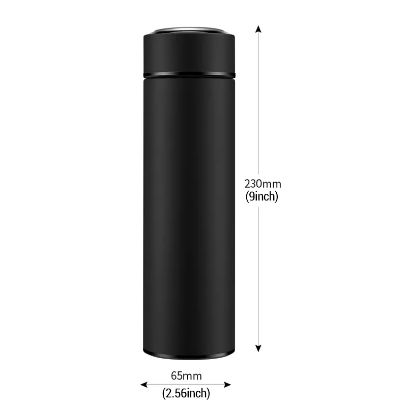 Thermos acqua Thermos con filtro in acciaio inossidabile 304 Tazza termica personalizzata Tazza da caffè Bottiglia da tè Ufficio aziendale 220621