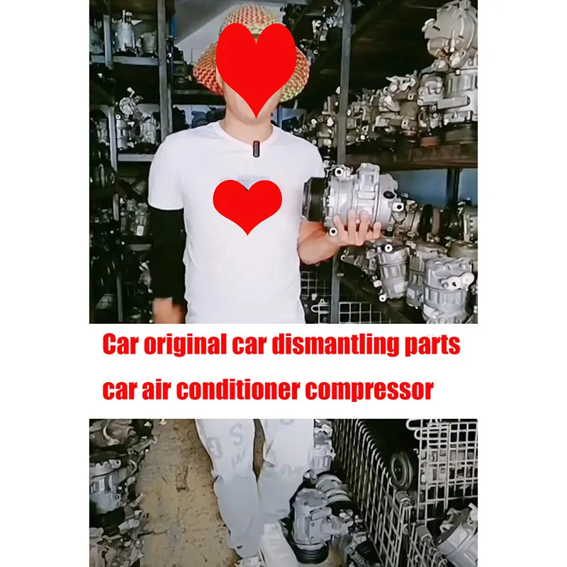 Todas as partes do carro original de desmontagem do mundo peças de ar condicionado compressor / gerador / lâmpada