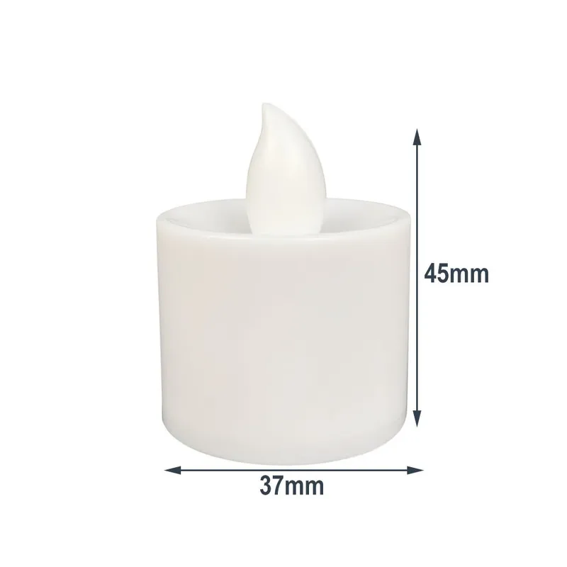 pacote de pacote de velas LED LUZES LUZES DE BATERIA LUDER DE NOITE REUSIVAL PARA FESTO DE BRINIVERSÁRIO DE PARTIMAIS DE CASAMENTO Decoração de aniversário 220629