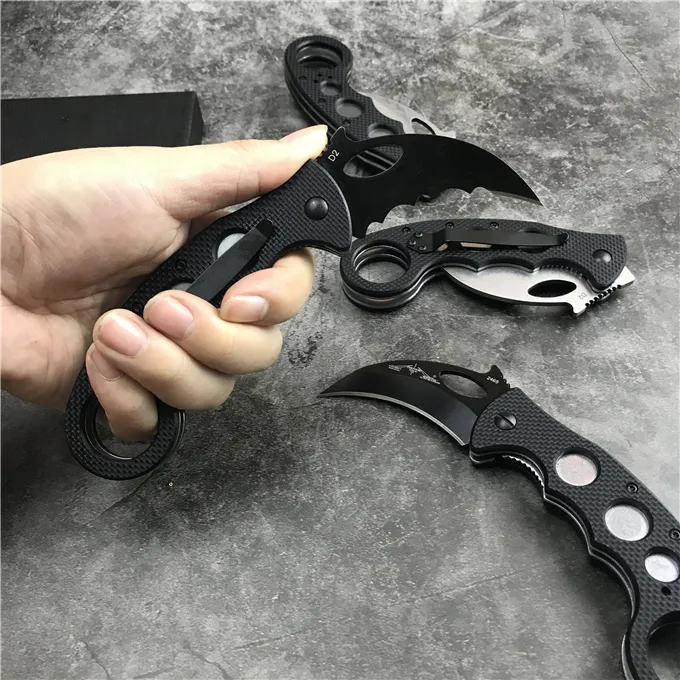 Emerson Karambit BT Floding Knife D2 Blade kamp dış mekan Taktik Taşıma EDC Bıçakları