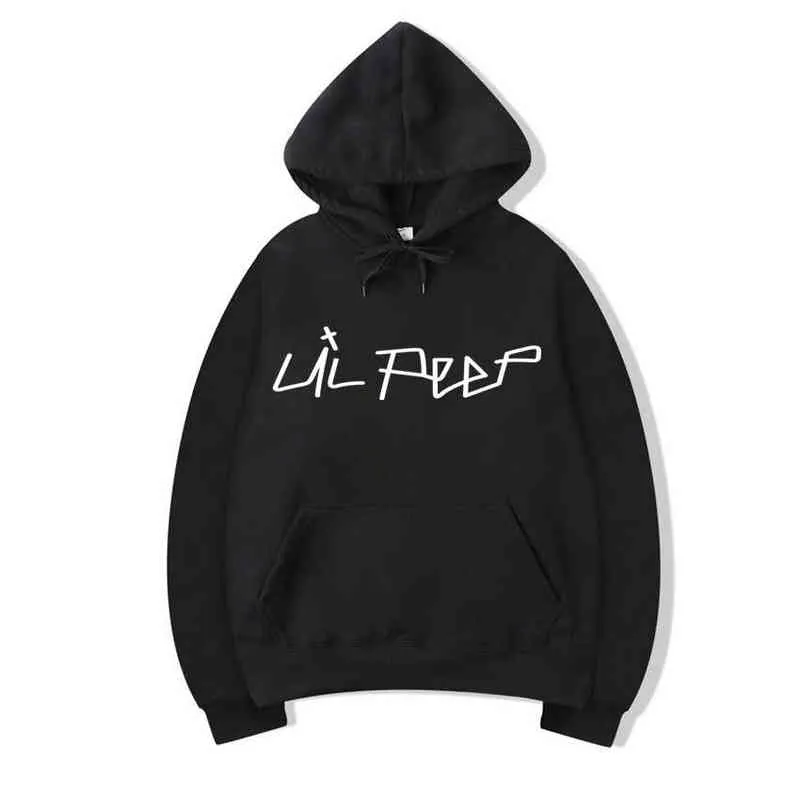 New Hip Hop Lil Peep Hoodies Men Women harajuku Fleece Sweatshirt Plus Size Spring Autumn Winter Streetwear sudadera hombre L220704