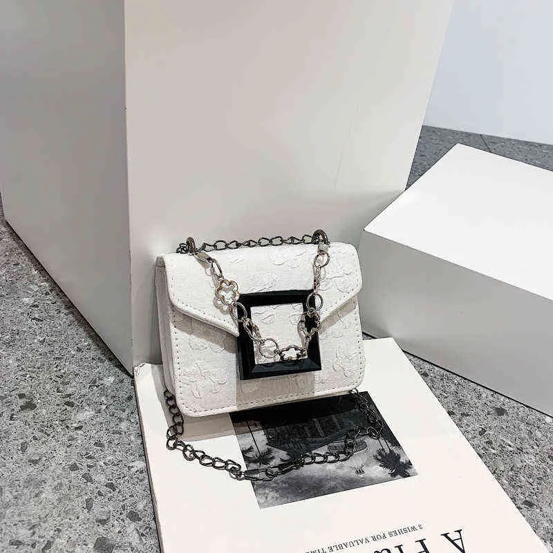 Small Bag Female Spring / Summer New Fashion Messenger Bag Advanced Sense Ins Niche Design Sweet Cool Mini Zero Wallet 220625