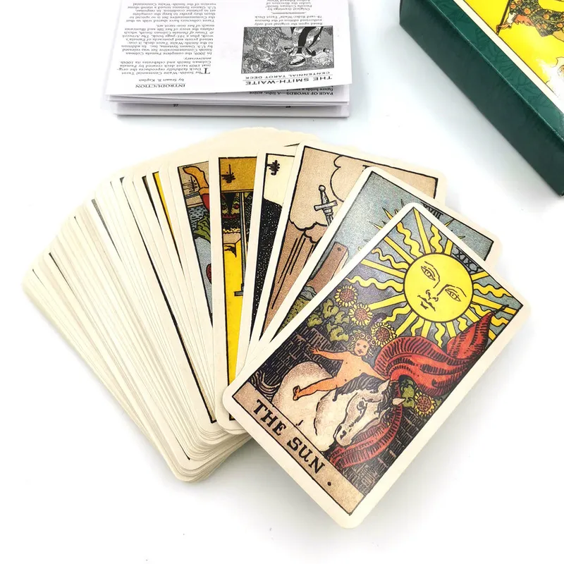 Juego de 78 cartas de la baraja más tarot 220809