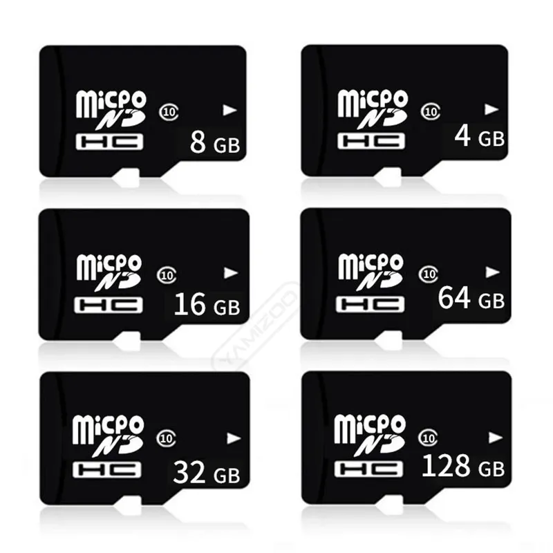 Micro Memory SD Card 128 GB 32 GB 64GB 256GB 16GB 8GB 4GB SD CARD SD/TF CARTA FLASH 4 8 16 32 64 128 256 GB de memória