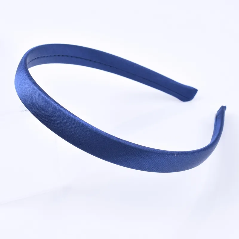1 5CM Wide Hair Hoop Head bands For Women Kids band Accessories Satin Ribbon Band headband Makeup Sports W220316257S