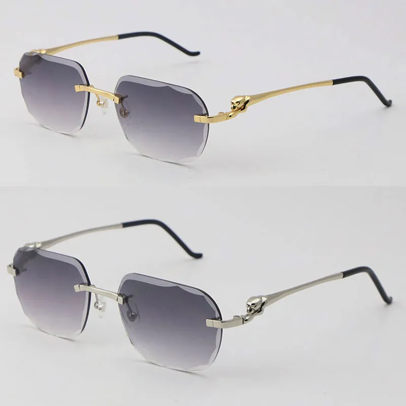 Nuovo Luxury Diamond Cut Lens Serie Serie Sunce Sundi da sole Serie da sole da sole Donne inossidabile Sun Golochi Rocce Filo 18K Gold Frame rotondo Glas288M