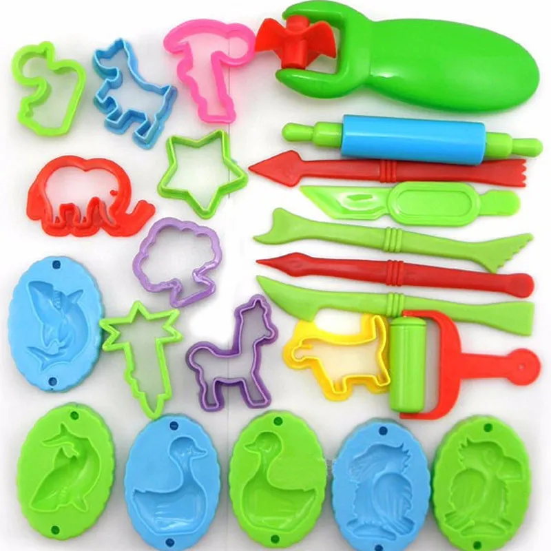 Luftgetrocknete Plastilin-Modelliermasse, pädagogisches 5D-Spielzeug als Geschenk, Spielknete, 36 Farben, leichte Knetmasse, Slimes, Kinder, Polymer 2208232328
