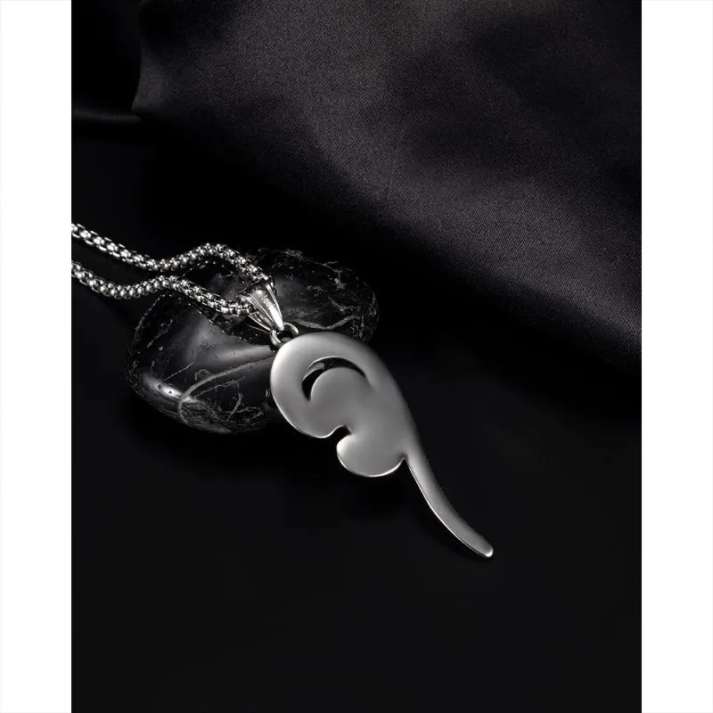 Anhänger Halskette Gotische Biker -Schlange Halskette für Frauen Männer Edelstahl Kette 3mm 24 '' Serpentinenstil Cocktailpartypend 222c
