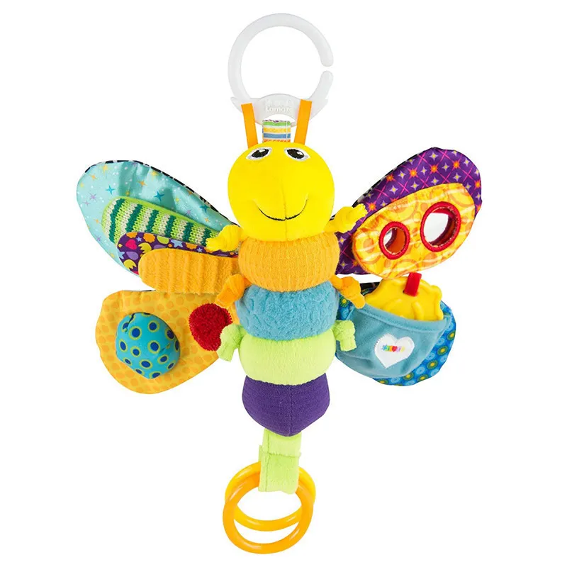 Promozione Giocattoli bambini 0-12 mesi bebek Oyuncak W15 * H36 Peluche ripiene Sonagli Cellulari Brinquedo Para Passeggino Carrozzina 220428