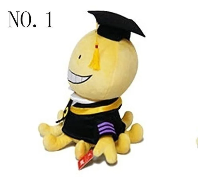 Cute Octopus doll Korosensei Koro Sensei Teacher Peluche Peluche Cartoon Animals Dolls Laureato Kids Assassination Classroom 220628