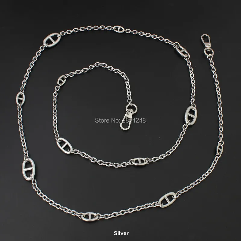 5-Gold Silver Chain Strap Shoulder Bag s High Quality copper Metal Parts & Accessories s 220817