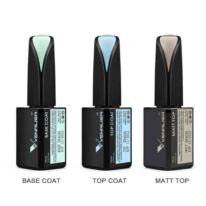 NXY Nail Gel New Silky Matt Topcoat Ingen rengöring Velvet Matt Top Lacquer 15ml Högkvalitativ UV LED-polsk 0328