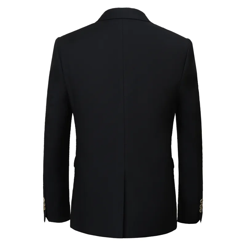 Shan Bao 6xl 7xl 8xl 9xl Menser Men S Business Sucal Gentleman Suit Jacket Spring Wedding Banquet 220822