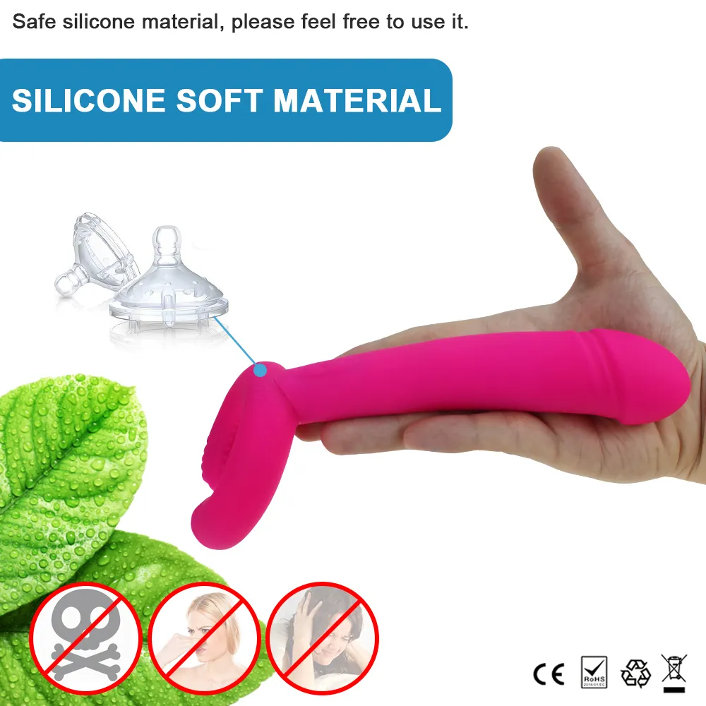 Gode vibrateur lapin point G, jouets sexy pour femmes et hommes, Couples adultes, stimulateur de Clitoris et de Prostate, anneau de pénis, masseur, produit