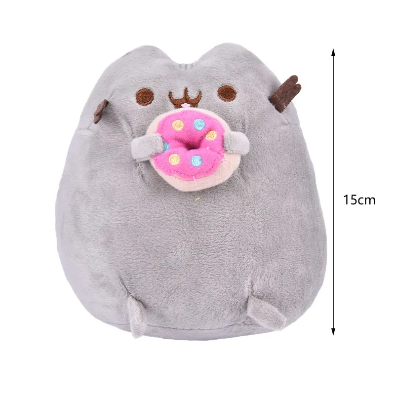Donuts Cat Kawaii Cookie Icecream Rainbow Cake Style Plush Soft Stuffed Animals Toys for Children Kids Gift 220628