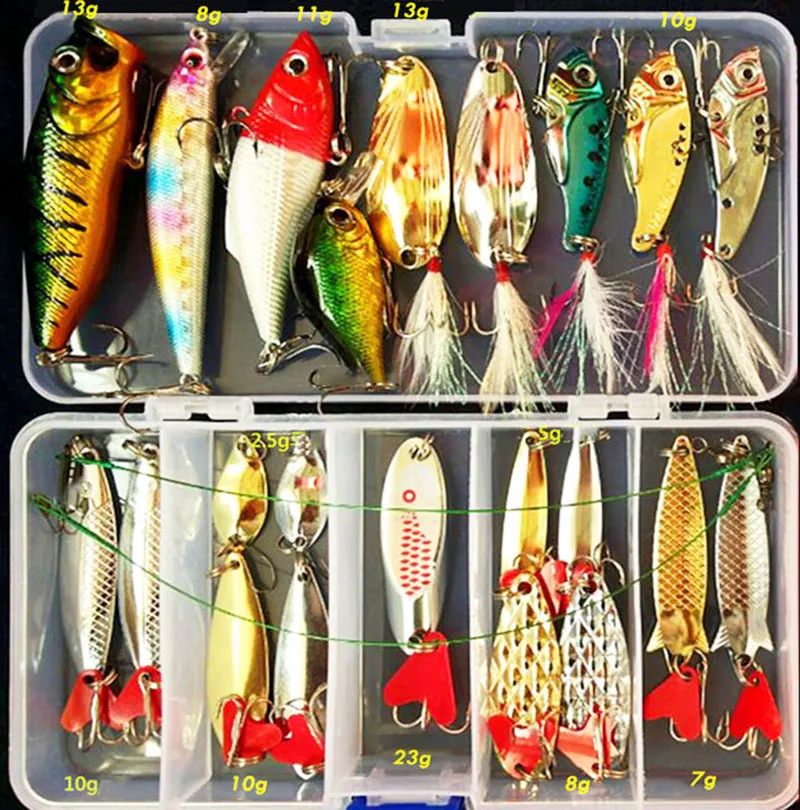 Kit Fishing Lures Set Hard Artificial Wobblers Metal Jig Spoons Soft Lure Fishing Silicone Bait Fishing Tackle Accessories Pesca 220726