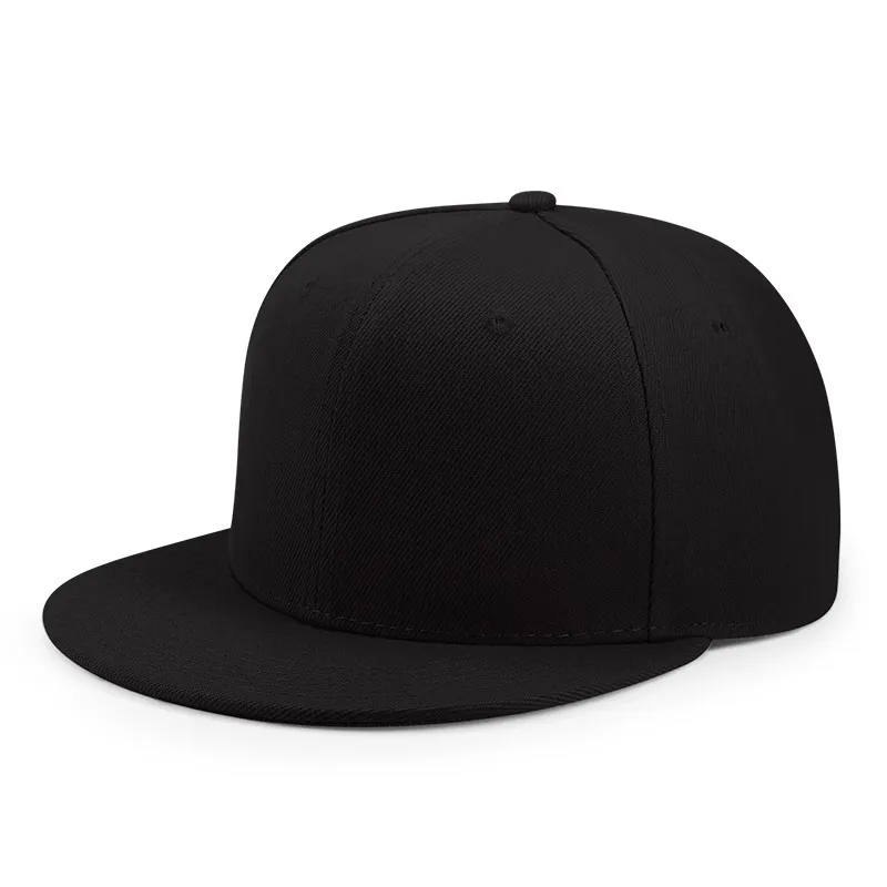Baseballkappe mit geschlossener Rückseite für Erwachsene, für Damen und Herren mit kleinem Kopf, leere Hiphop-Mütze, Übergröße, flache Kappen, 55 cm bis 64 cm, 220427