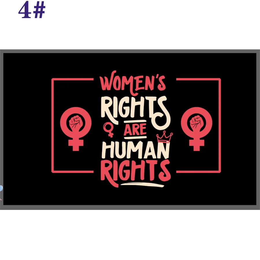 Novo 3x5 pés 90x150 cm My Body My Choice Flags HandsOff Hope Love Igualdade Inclusão Bondade Os direitos das mulheres são bandeiras de direitos humanos bandeiras 2022