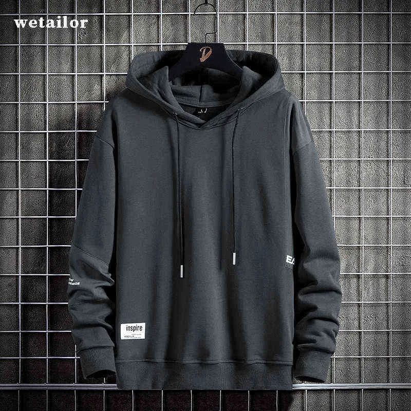 Hoodie MANNEN TRUI MANNEN kleurblocked Beste Kwaliteit 2020 Nieuwe modus sweatshirts hersen patchwork Japanse retro capucheed l220730