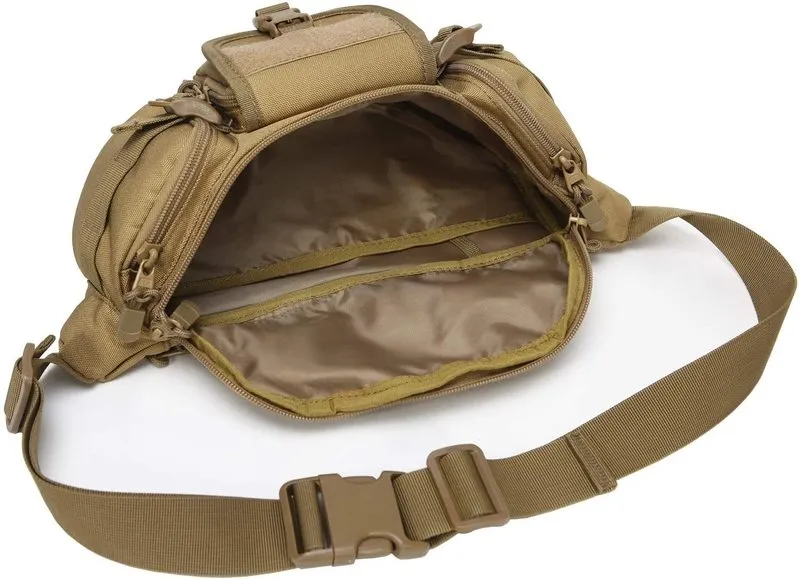 Sac de ventilateur militaire sac de taille tactique sport en plein air grande capacité étanche équitation voyage course multifonction sac de poitrine 220721