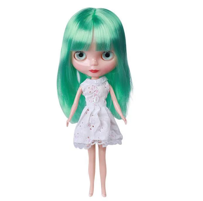 30 -сантиметровые куклы BJD для девочки Blyth Doll Color Hair Diy Makeup Nude Doll Draving Toys для девочек детские подарки 220707