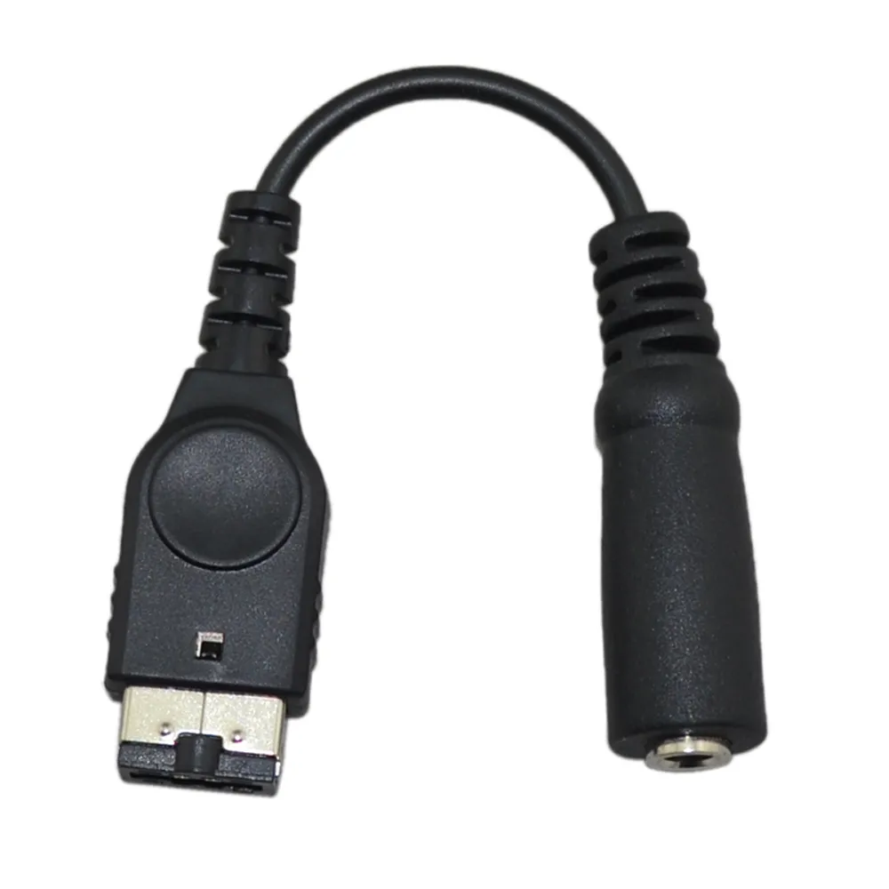 블랙 3.5mm 잭 헤드폰 헤드폰 헤드셋 이어폰 어댑터 코드 코드 케이블 변환기 게임 보이 Advance GBA SP