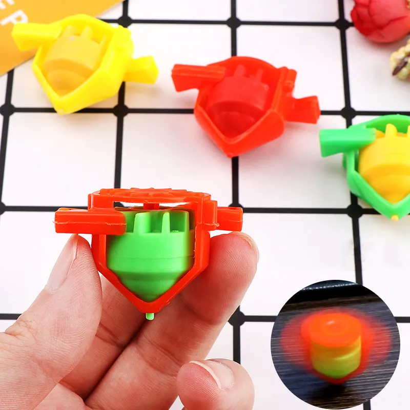 Spinning Top Novelty Whistle Gyro Toys Blowing Rotation Stress Relief Desktop Kids Gift Classic 220720