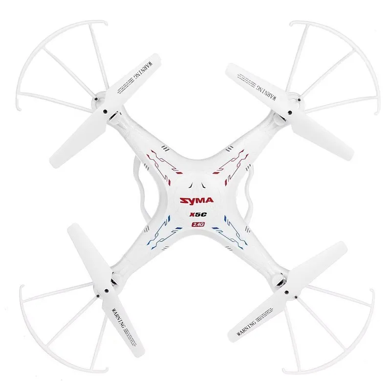 Syma X5C 4CH 6-Axis Giroscópio RC Quadcopter Brinquedos Drone BNF sem a bateria do controlador remoto da câmera 220321