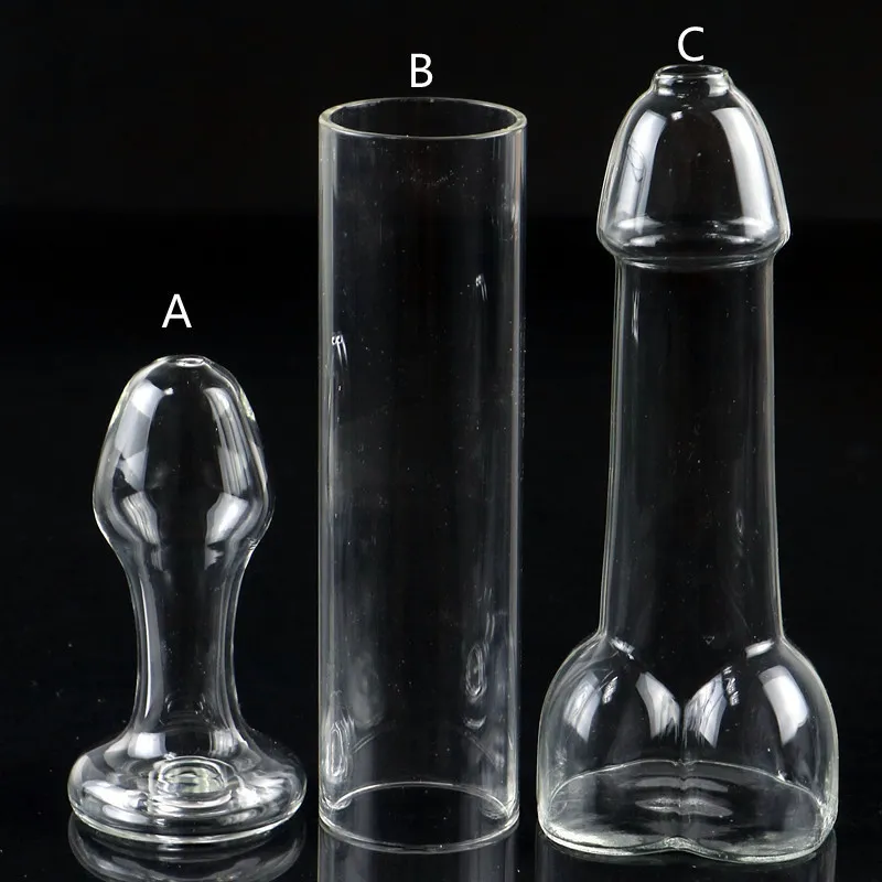 Holle glazen dildo anale plug masturbatie penis expander grote kont buttplug dilator trekkracht erotisch sexy speelgoed voor mannen vrouwen