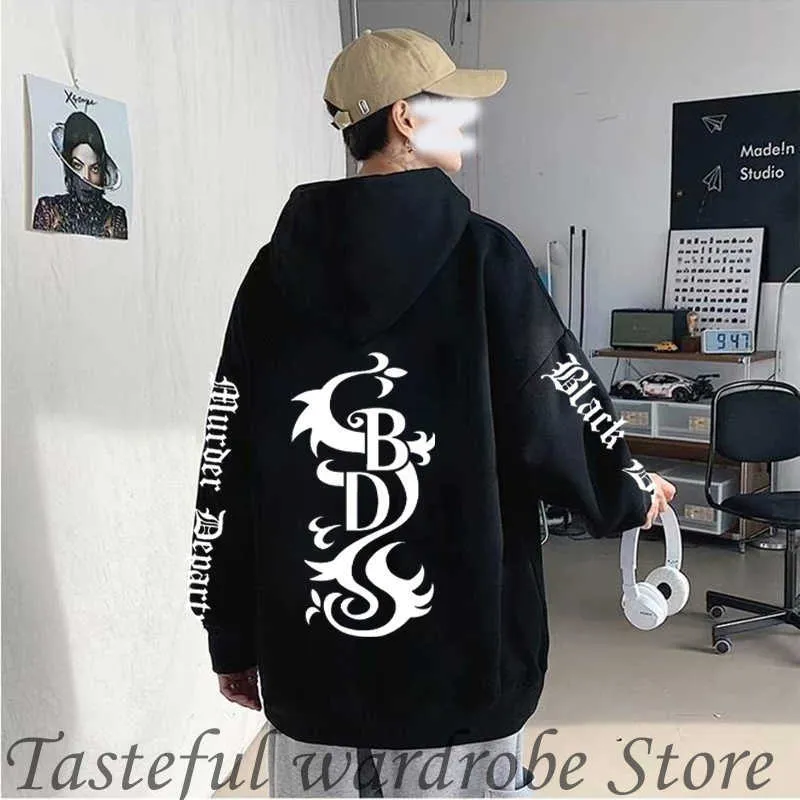 Anime Tokyo Revengers Cosplay Hoodies Novos moletons masculinos Tops aconchegantes Pulôveres Harajuku Black Dragon Anime Graphic Hoodies