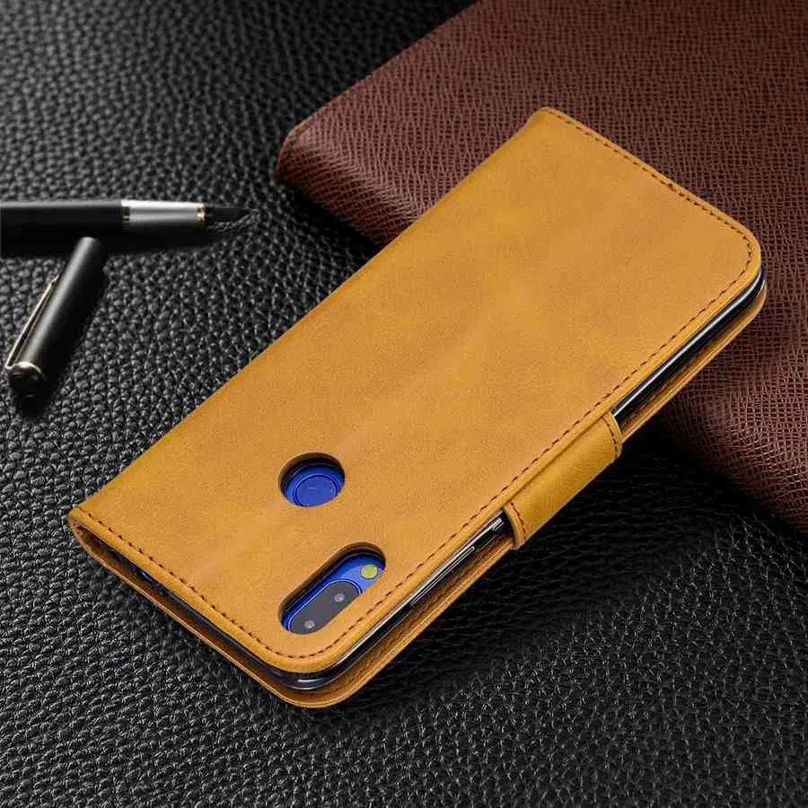 Custodie in pelle di pecora Xiaomi Mi POCO X3 Note 10 Pro CC9 5 6 6A 7 7A 8 8A 9Pro Custodia a portafoglio con supporto a vibrazione