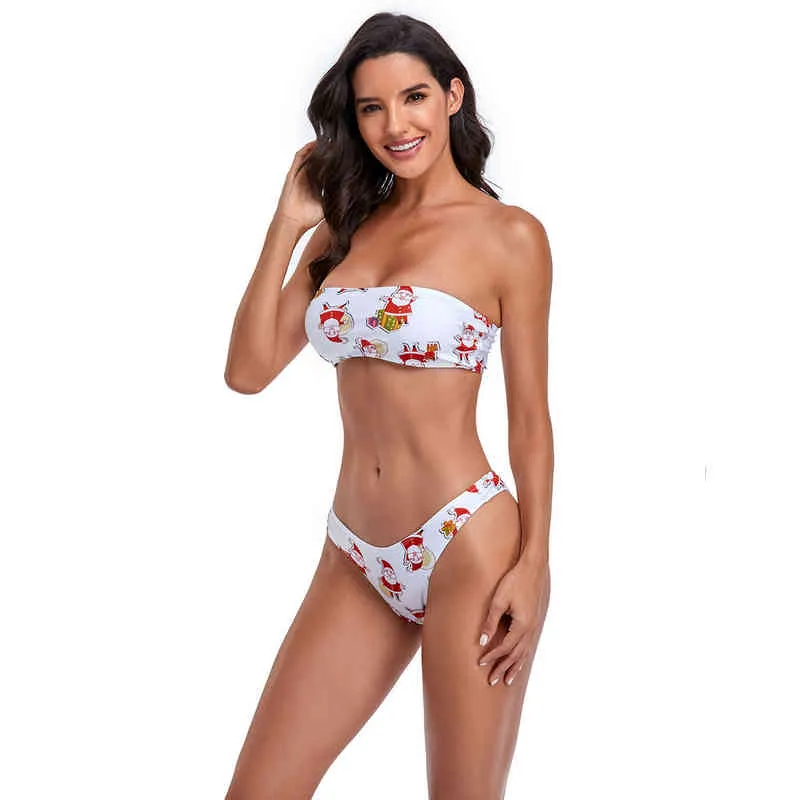 Tasarımcı plaj tanga moda mayo bikini set sıcak satış Avrupa ve Amerikan bikini mayo sütyen baskı seksi backls bikini bölünmüş mayo kadın