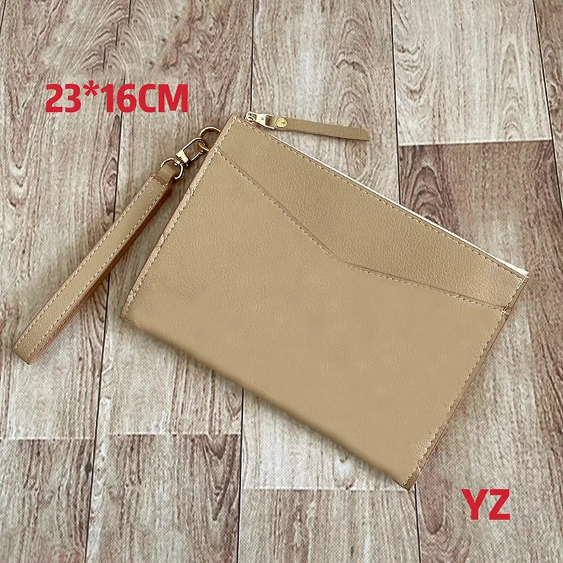 Koppelingszak Dames polszakken mode Accessoires Key Pouches Designer Designer Zip Coin Purse Handtas Handtas Koppeling Wallet334N