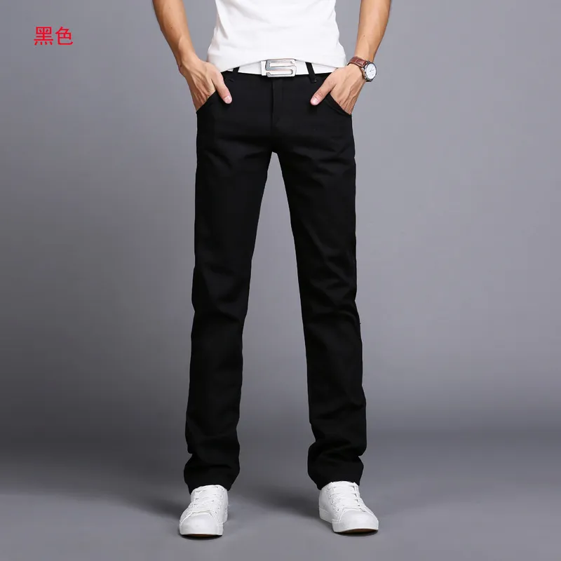 Spring summer Casual Pants Men Cotton Slim Fit Chinos Fashion Trousers Male Brand Clothing Plus Size 2838 220704