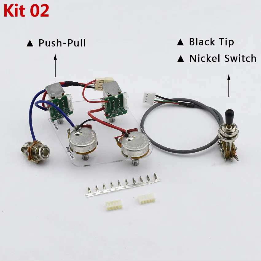 1 kit pré-câblé de faisceau de câblage pré-câblé chargé