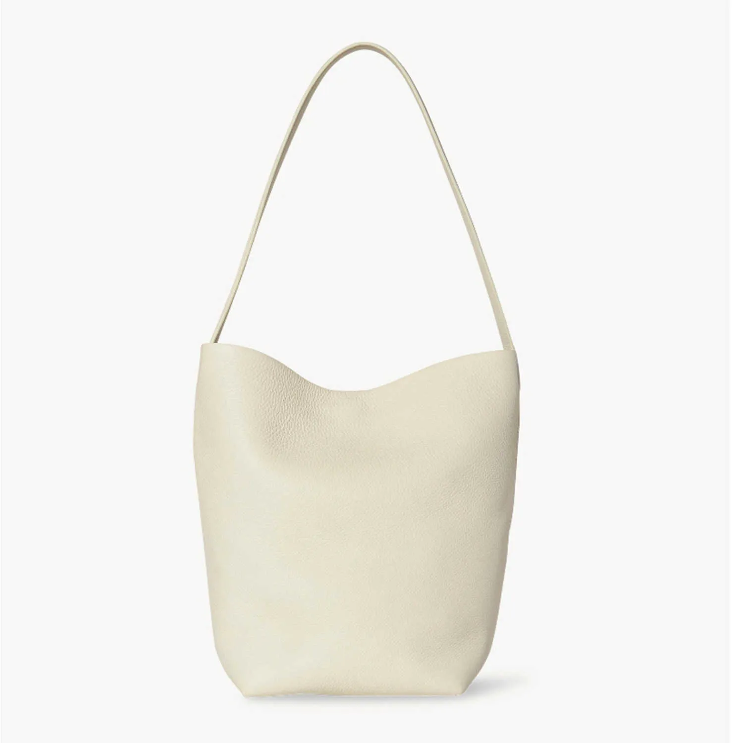 A linha sacos balde saco designer verão nova pequena camada superior lichia grão sacola de couro ins bolsa female2394
