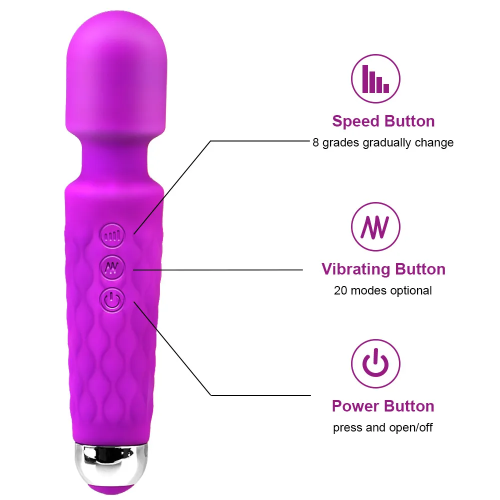 Kvinnor starka vibratorer sexiga leksaker för kvinnor vagina anal klitoris massger kvinnlig masturbator maskin vuxna produkter erotiska butiker