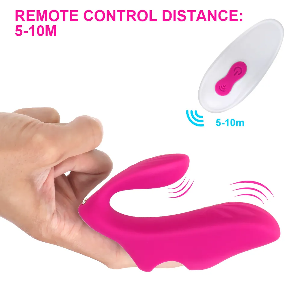 Jouets sexy pour femmes Silicone point G masseur clitoridien vagin stimuler sans fil télécommande doigt vibrateur