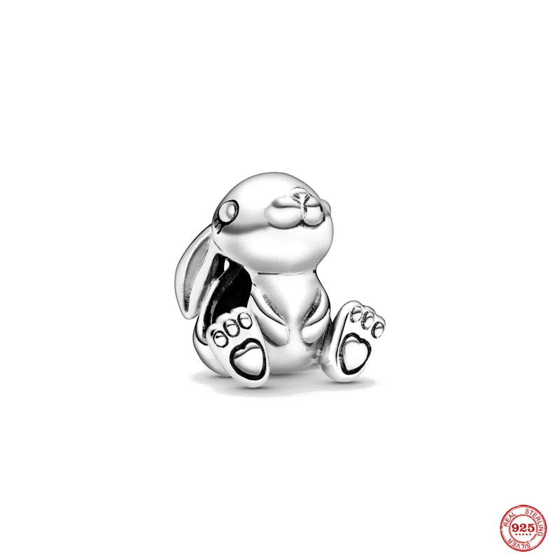 925 Silver Fit Pandora Charm 925 Bransoletka Tiger Wiewiórka Niedźwiedź wislarz nurka