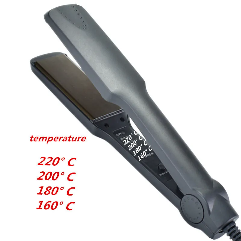 HQ Professionele rechtbruik Irons Elektrisch haar Richter Flat Iron Fast Warm Up Styling Tools 220623