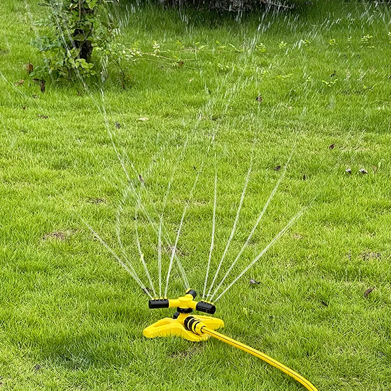 Tip Bahçe Çim Sprinkler Otomatik 360 Derece Dönen Avlu Geniş Alan Kapsamı Su Sulama Malzemeleri 220813