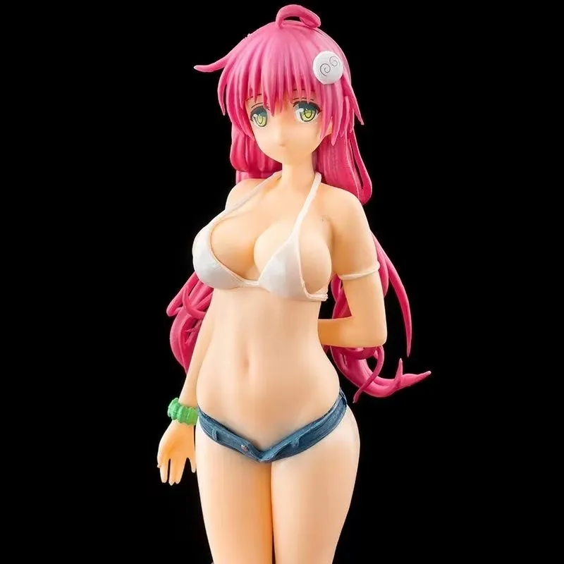 Anime Action Figures To Love Ru Lala Satalin Deviluke Cast Off Sexy Figurnie Collectible Model 220520