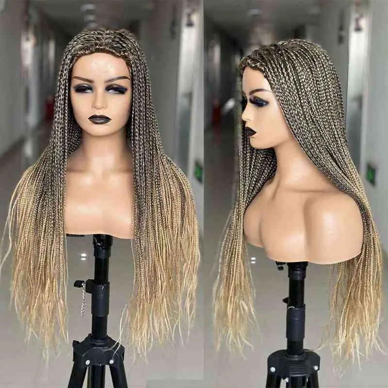 Cosplay braiding hair شعر مستعار 26 بوصة مضفر لامعة للنساء السود