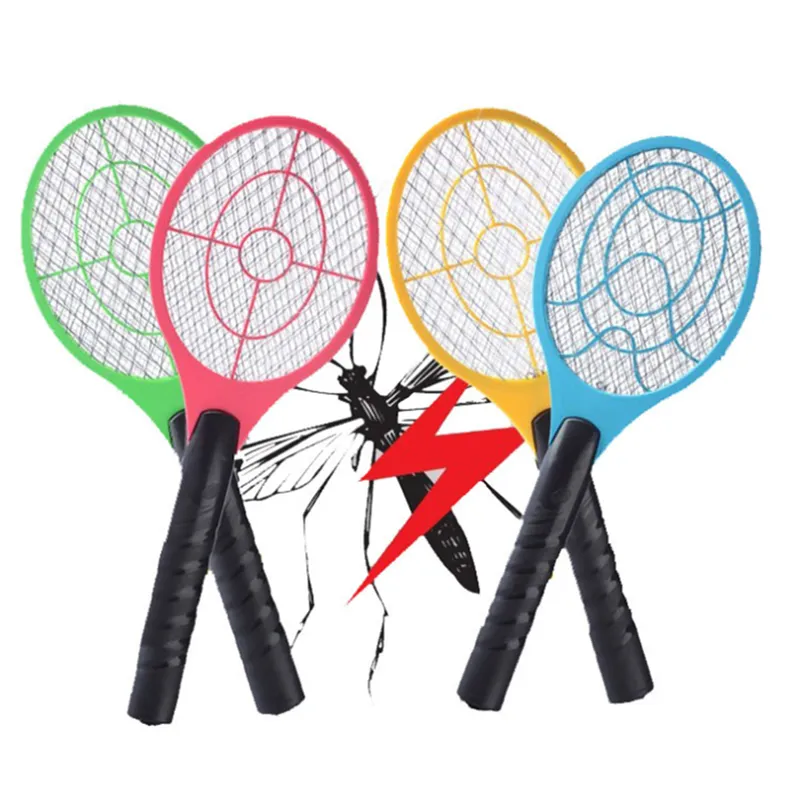 Electric Fly Insect Bug Zapper Rakiet nietoperza Swatter Mosquito Wasp Wasp Pest Killer Fumigator Odstraszający ładowanie trwałe 220602